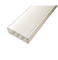Кабельный канал с крышкой 130х50х2000мм (белый)  130001S  SPL