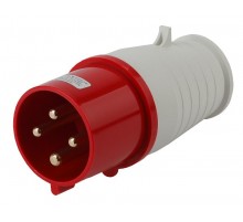 Вилка переносная 024 3Р+РЕ 32А 380В IP44  Б0032853  ЭРА