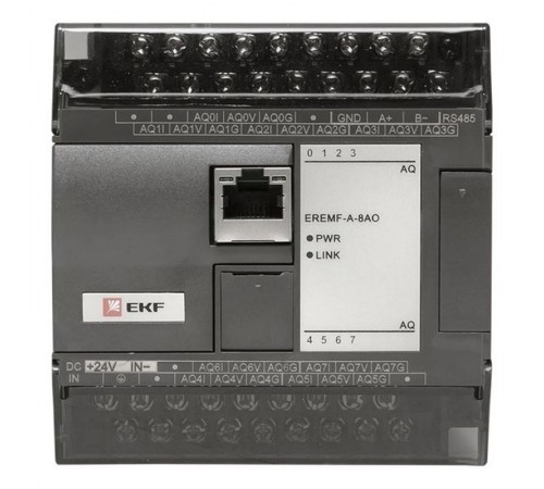 Модуль аналогового вывода EREMF 8 PRO-Logic (с поверкой)  EREMF-A-8AO-V  EKF