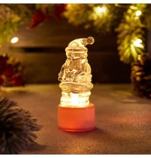 Фигура светодиодная на подставке "Санта Клаус", RGB  501-040  NEON-NIGHT