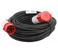 Удлинитель силовой IND380-U-1e-5x2,5-20m-IP44 на 380В в бухте 1 розетка CEE 5P 20м КГ 5х2,5 32A IP44  Б0057294  ЭРА