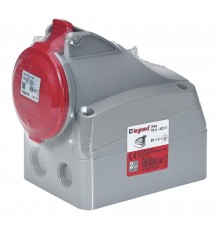 Розетка накладная - 16А -  3К+H+З - 380 В - IP 44  090160  Legrand