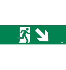 Этикетка самокл. 310х90мм "Фигура/стр. вниз вправо"   LPC10-1-31-09-FVNNAPR  IEK