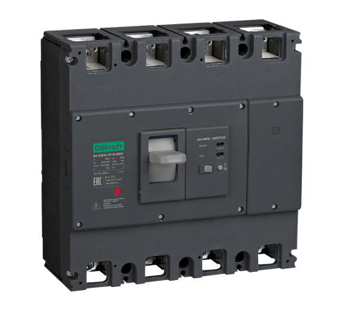 Силовой авт. выкл. ВА-306Rc Sel 3P+N 400А 70кА 300/500/1000мА 0,4/0,5/1с  28584DEK  DEKraft