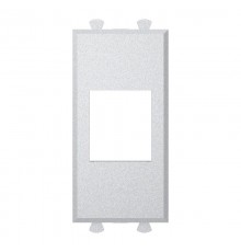 Адаптер без шторки для Keystone, "Avanti", "Закаленная сталь", 1 модуль  4404211  DKC