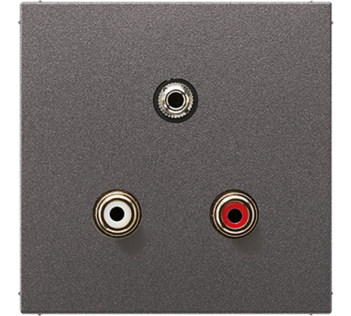 2x Cinch Audio (RCA) / Stereo разъем (TRS 3.5 mm) MAAL1011AN Jung