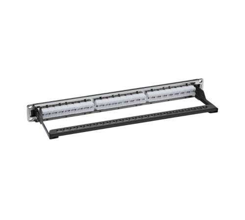 Патч-панель 19",1U,CAT6, 24 модуля RJ45, неэкранированная  RN6PPU24  DKC