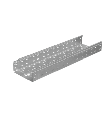 Лоток перф. 80х200х1,0 L6000 мм "Быстрый монтаж ПЛЮС" HD  LPplus80-200-1.0-6000 HD  КМ - профиль