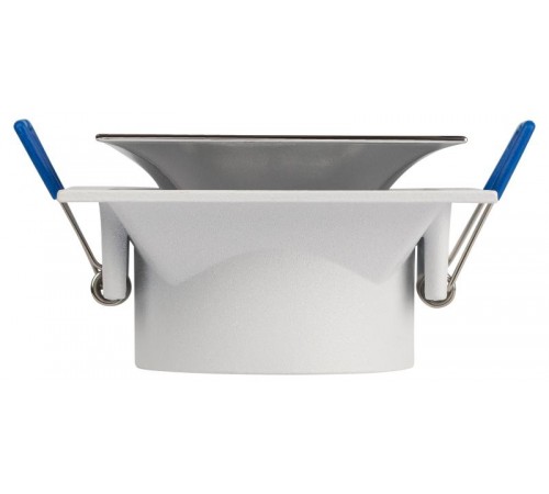 Cветильник встраиваемый декоративный KL102 WH/CH MR16 GU5.3 белый хром  Б0056354  ЭРА