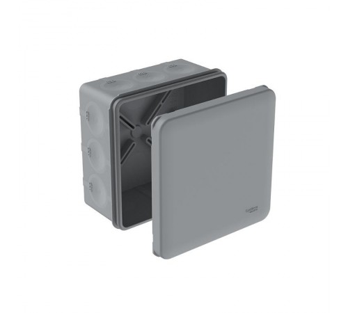MultiBox Коробка распределительная с мембранными вводами IP66 100х100х50 Серая (со стикером) IMT351981  SE