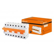 Переключатель модульный трехпозиционный МП-125 4P 63А  SQ0224-0049  TDM