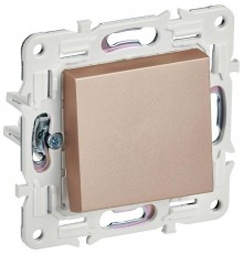 SKANDY Выключатель 1-клавишный 10А SK-V01Sa песочный  SK-V10-0-10-K98  IEK