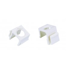 KJ1-COAX-WH Вставка формата Keystone Jack для коаксиальных разъемов, ROHS, белая  246965  Hyperline