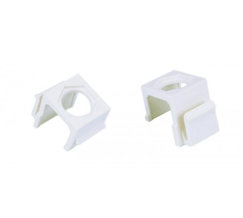 KJ1-COAX-WH Вставка формата Keystone Jack для коаксиальных разъемов, ROHS, белая  246965  Hyperline