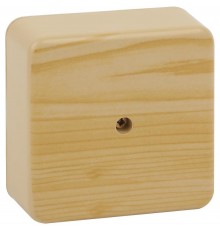 Распаячная коробка BS-P-100-100-50 без клеммы 100х100х50мм сосна IP40  Б0058708  ЭРА
