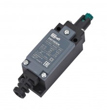 Концевой вык. пласт. 1НО1НЗ Плунжер роликового типа с вертикальным включением  34016DEK  DEKraft