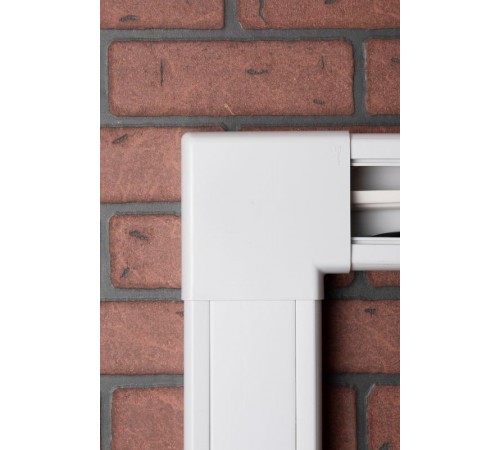 Поворот 90 гр. (105х50) (2 шт) C-Line Белый  abw-105-50x2  EKF