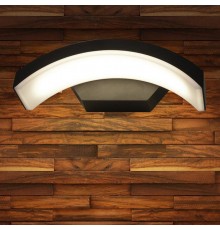 Светильник архитектурный 1671 TECHNO LED черный Asteria D настенный  a035817  Elektrostandard