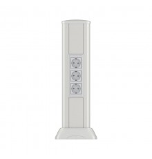 Миниколонна алюминиевая, 0.5м, цвет серый металлик  19551  DKC