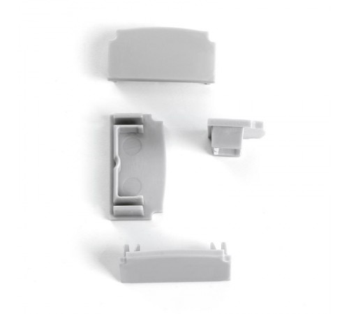 Заглушка без отверстия для профиля CAB254, LD358 (комплект 4шт) FERON  48233  FERON