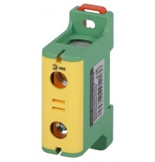 Клеммы силовые вводные КСВ  NO-224-130 (KE62.3) 16-95 мм желтая/зеленая "PE"  Б0065606  ЭРА