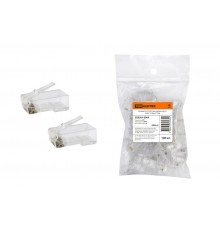 Разъем RJ-45 UTP для кабеля кат. 6, 8P8C (100шт)  SQ0561-0004  TDM