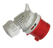 Вилка кабельная угловая IP44 16A 3P+E+N 400В  DISA040165  DKC