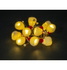 Гирлянда  95 051 NGF-D045-02 (рождественские шапочки WW)  95051  Navigator