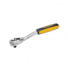 Ключ-трещотка для торцовых головок 1/4, СrV, 72 зубца  KR-12-8403  Kranz