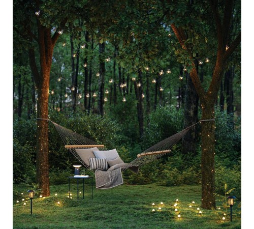 Гирлянда "Белт-лайт",  CL50-13   20 E27, шаг 50cm черный, 13м (3м сетевой шнур) IP65  29885  FERON