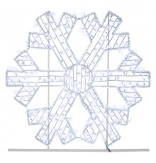 Фигура светодиодная "Снежинка" 125х120см 200LED бел. IP65  501-359  Neon-Night