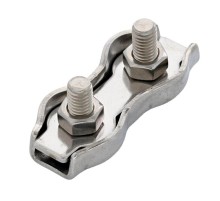 Зажим троса двойной D4мм Duplex (100шт/уп)  PR08.3889  Промрукав