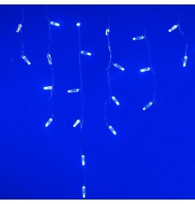 Светодиодная гирлянда ARD-EDGE-CLASSIC-2400x600-CLEAR-88LED-FLASH BLUE (230V, 6W)  026007  Arlight