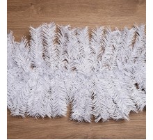 Белоснежный еловый шлейф 2,7м  307-121  NEON-NIGHT