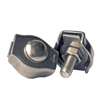 Зажим для троса Simplex 4 мм (1 шт) - пакет ( 0,014 кг)  126601  Tech-KREP