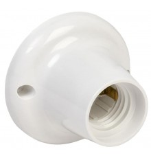 Патрон потолочный Е27 пластик белый IEK  EPP12-04-01-K01  IEK