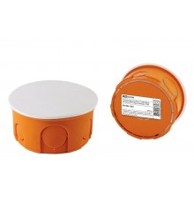 Коробка распределительная с/у 80х40 с крышкой, инд. штрихкод  SQ1402-1907  TDM