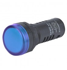 Индикатор ND16-22D/2C синий, встр. резистор, IP65 AC/DC12В (R)  593942  CHINT