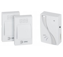 Звонок  ЭРА TWIN-B беспроводной  Б0019877  ЭРА