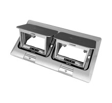 LUK/2x1.5ST Люк в пол на 2x1,5 поста (45х45мм), в компл с коробкой и супп, сталь  70026  Ecoplast