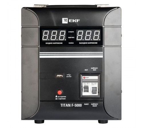 Стабилизатор напряжения напольный 5 кВт EKF PROxima  stab-f-5000  EKF
