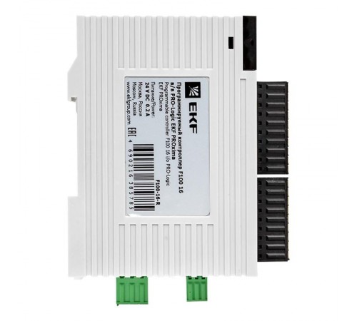 Программируемый контроллер F100 16 в/в PRO-Logic EKF PROxima  F100-16-R  EKF
