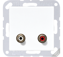 2x Cinch Audio (RCA) MAA1021 Jung