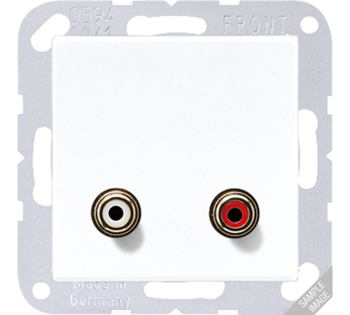 2x Cinch Audio (RCA) MAA1021 Jung