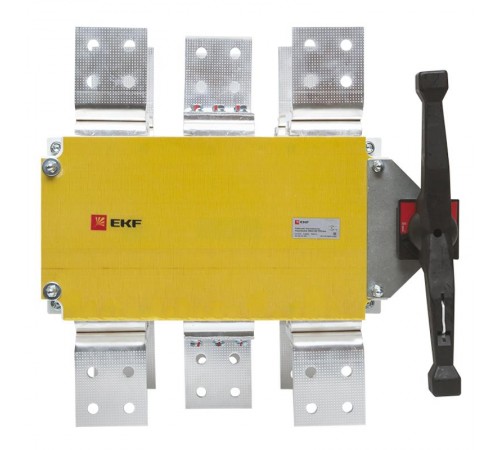 Рубильник-переключатель 2000A 3P c рукояткой управления для прямой установки PowerSwitch  pscs-2000-3  EKF