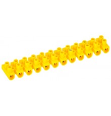 Зажим винтовой ЗВИ-10 н/г 2,5-6мм2 12пар  желтые  UZV7-010-06-2  IEK