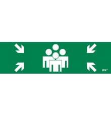 Этикетка самокл. 310х90мм "Место сбора"   LPC10-1-31-09-MSTS  IEK