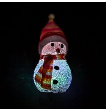 Фигура световая  "Снеговик" LT132, 1диодов  RGB, 3*AG13, 170*70мм, IP20  32983  FERON