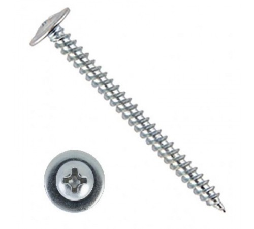 Саморез ШСММ 4,2х50 (100 шт) - коробка с окном ( 0,379 кг)  102144  Tech-KREP