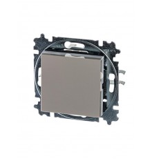 ABB Levit Кофе макиато / белый Выключатель 1-кл.  3559H-A01445 18W  2CHH590145A6018  ABB